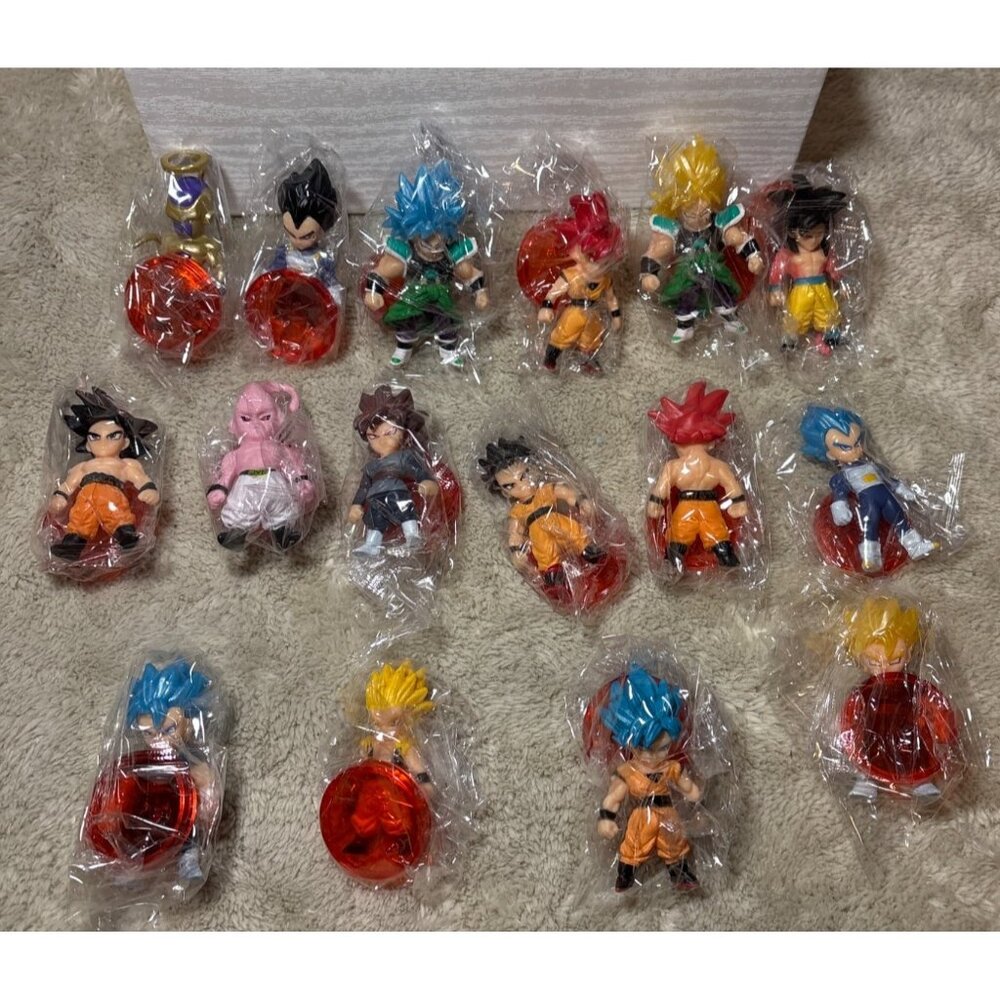 Hongfeng 16-Pack Dragon Ball Z Figurines Cake Toppers Set For Collectors & Fans